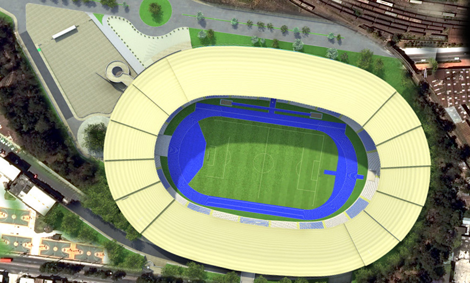 ESTADIO NACIONAL MATEO FLORES Luis Pedro Cifuentes